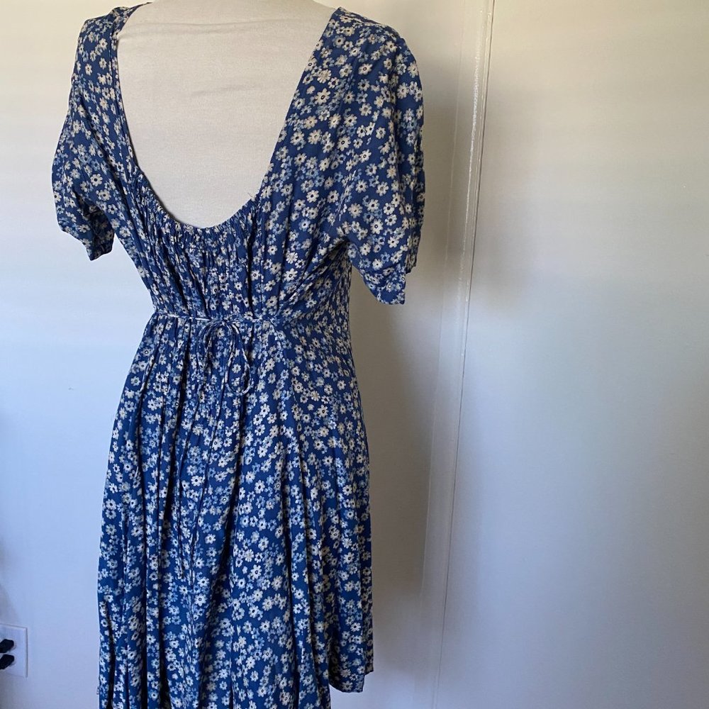 Vintage Mini Swing Floral Dress